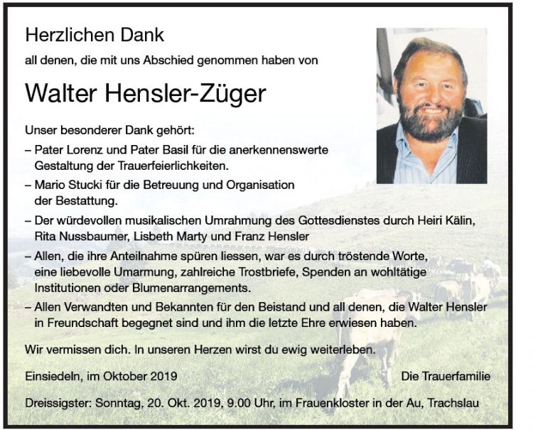 Walter Hensler-Züger