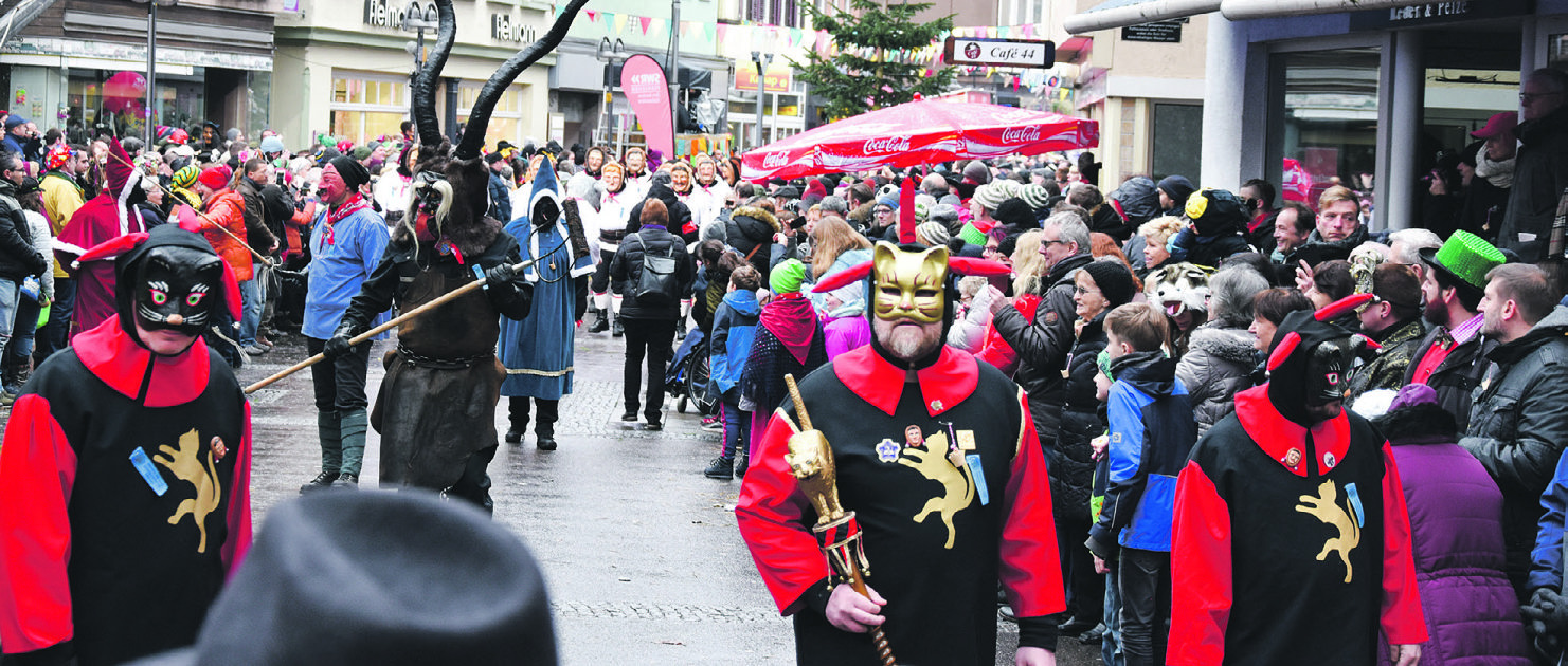 Die Einsiedler Fasnacht begeisterte   auch in Stuttgart