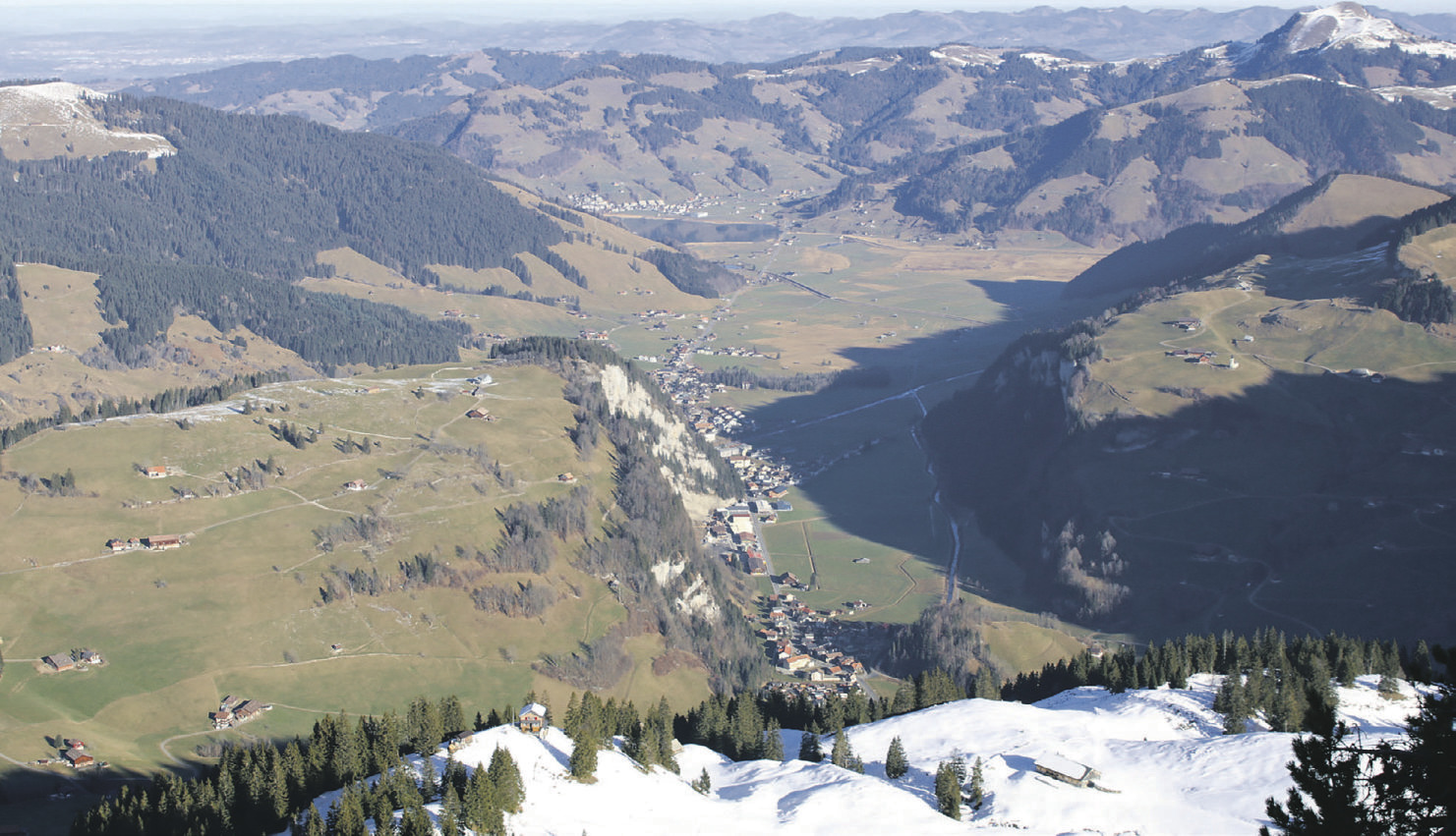 Die Region Einsiedeln erlebt ein Jahr der Wetterextreme