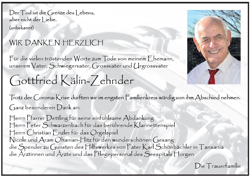 Gottfried Kälin-Zehnder