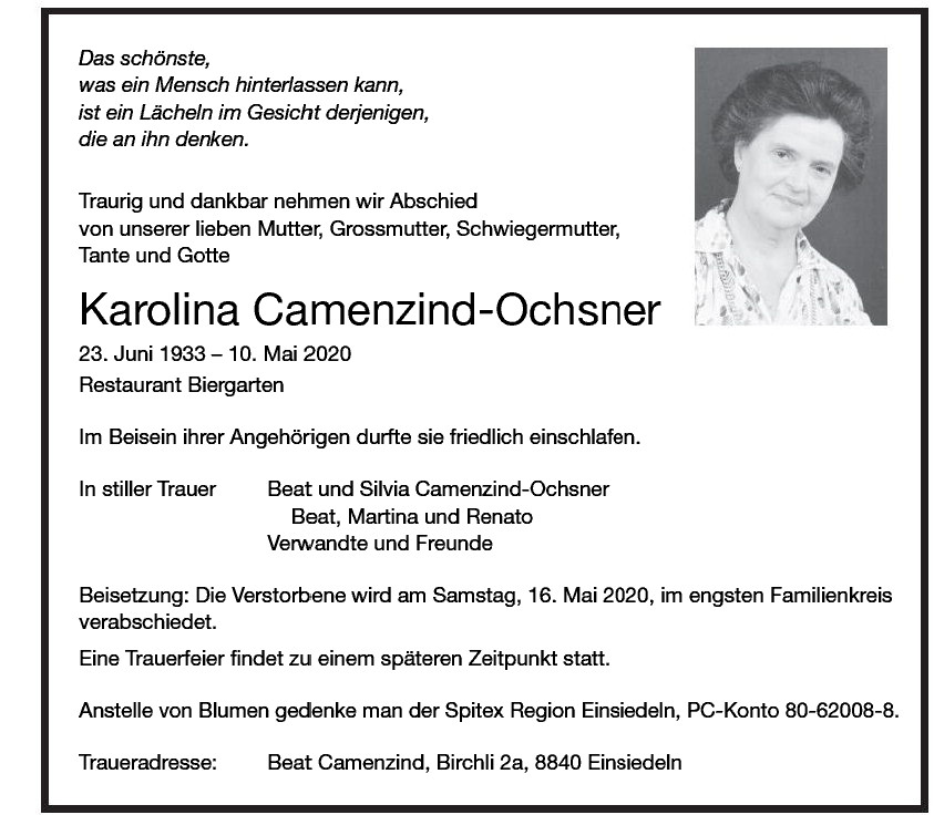 Karolina Camenzind-Ochsner