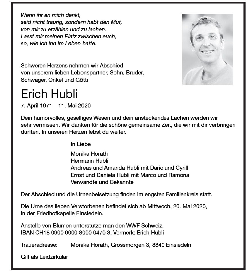 Erich Hubli