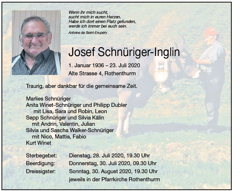 Josef Schnüriger-Inglin