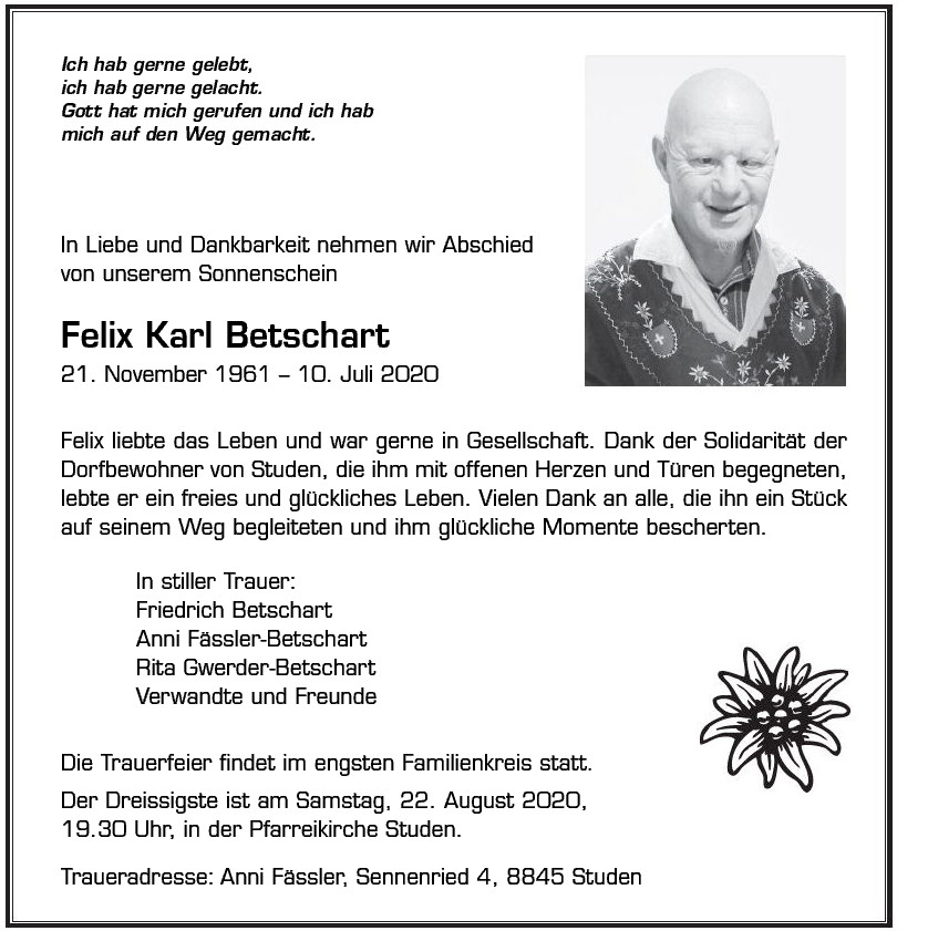 Felix Karl Betschart