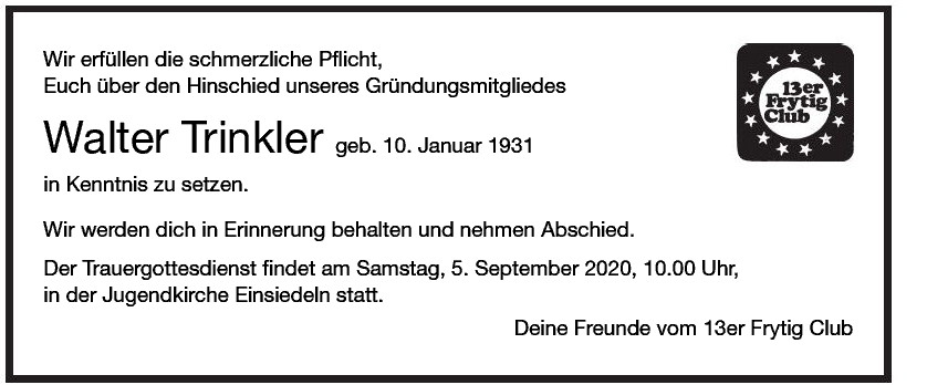 Walter Trinkler