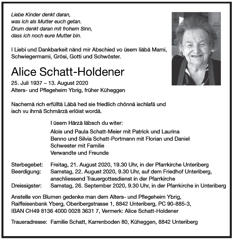 Alice Schatt-Holdener