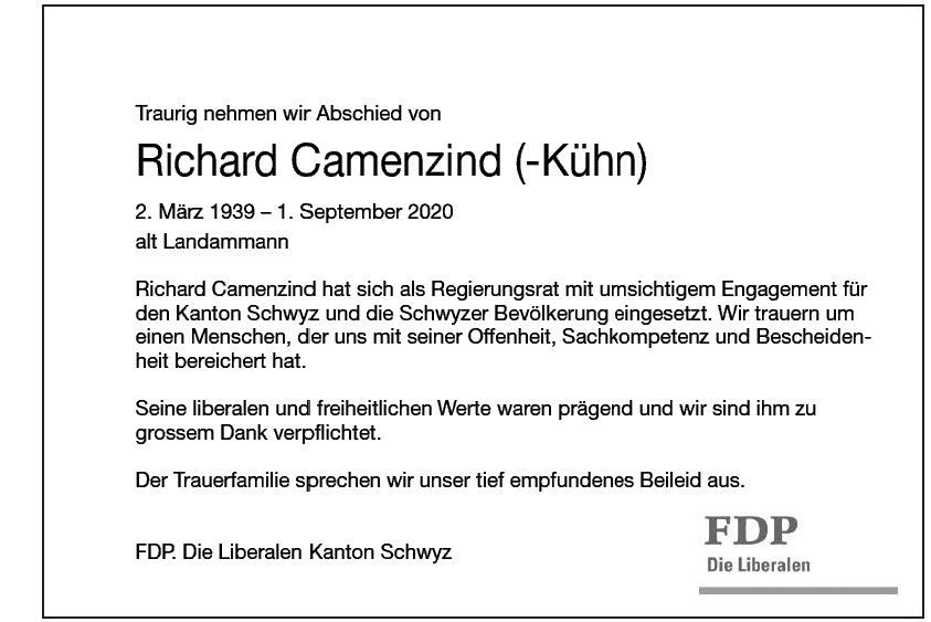 Richard Camenzind (-Kühn)