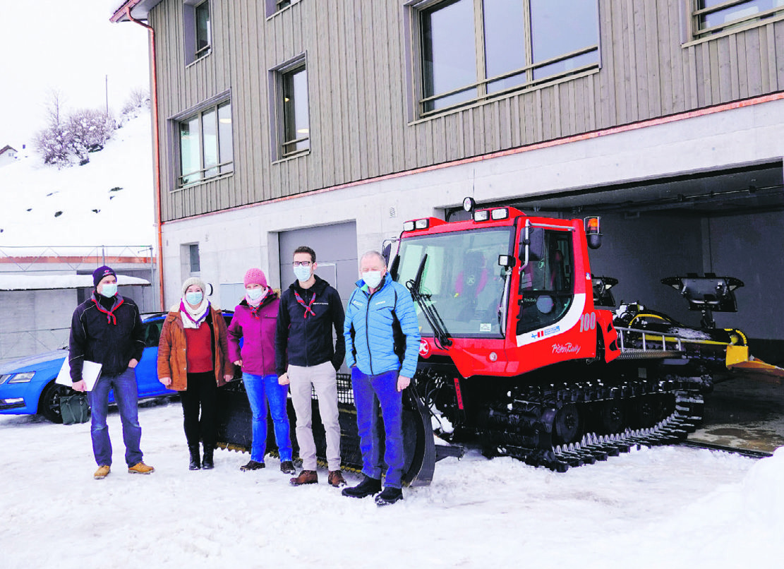 Endlich durfte das Pfadihaus eröffnet werden