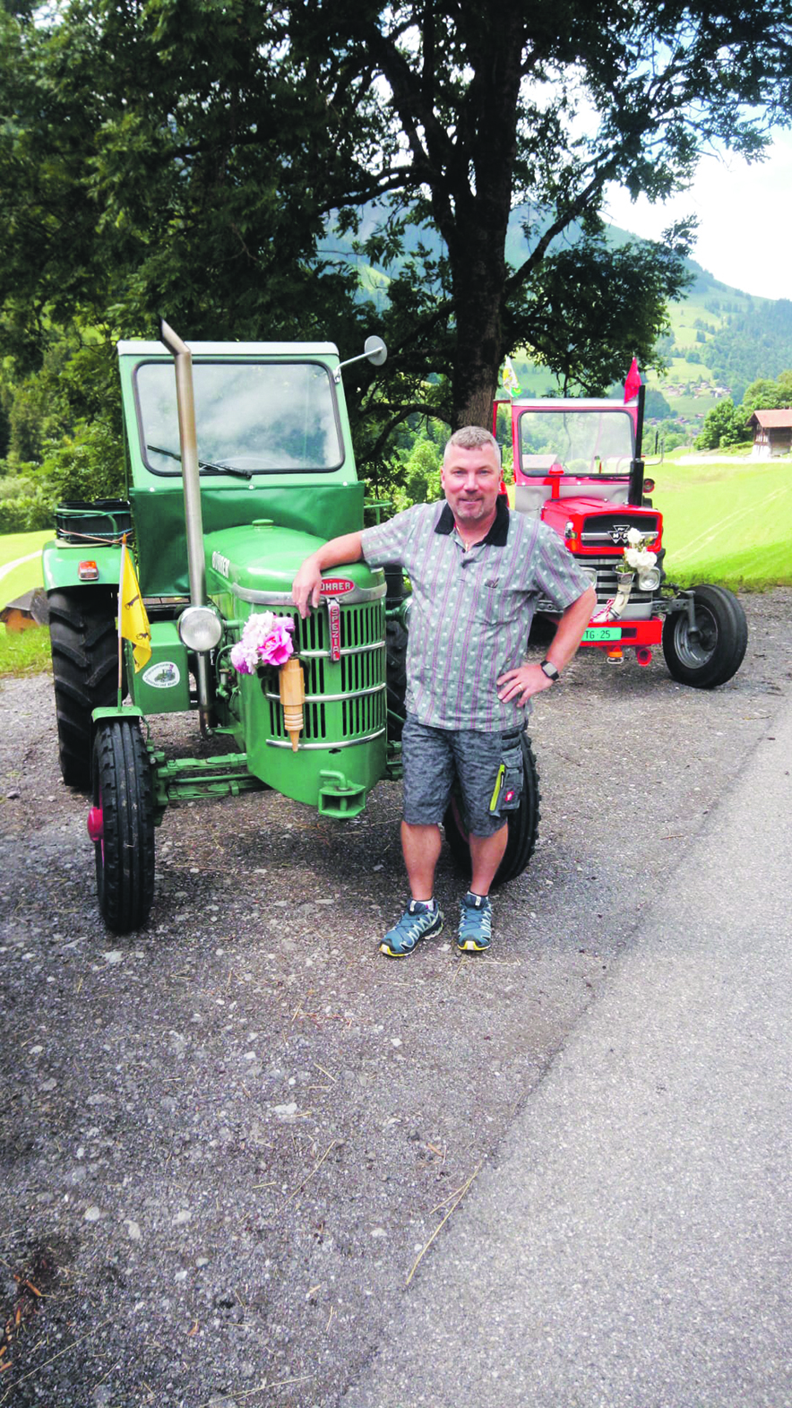 Mit dem Traktor durch die Schweiz – heute lesen, was morgen im EA steht