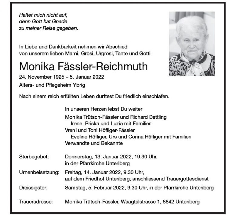 Monika Fässler-Reichmuth