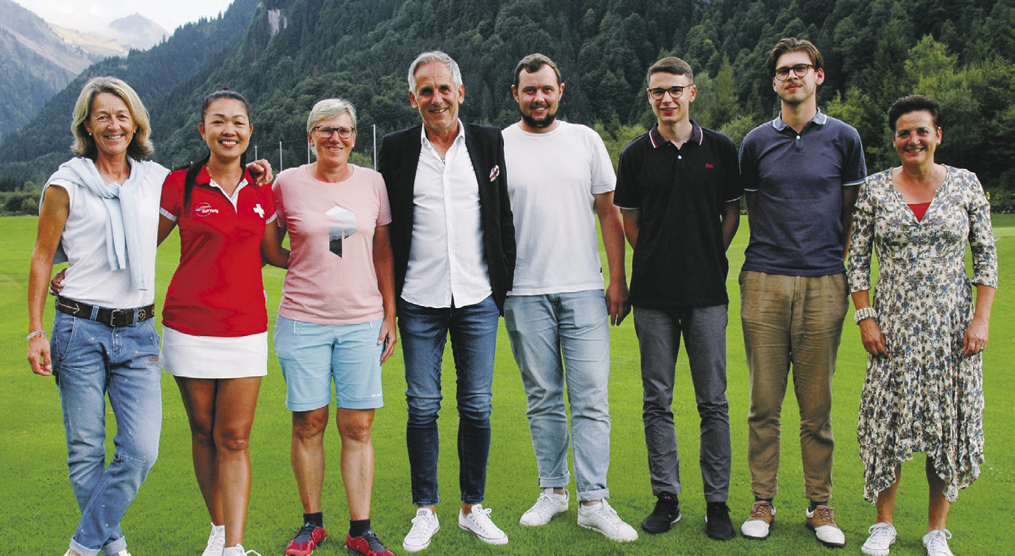 Sandra Kälin wurde  Vize-Meisterin im Golf Club Ybrig