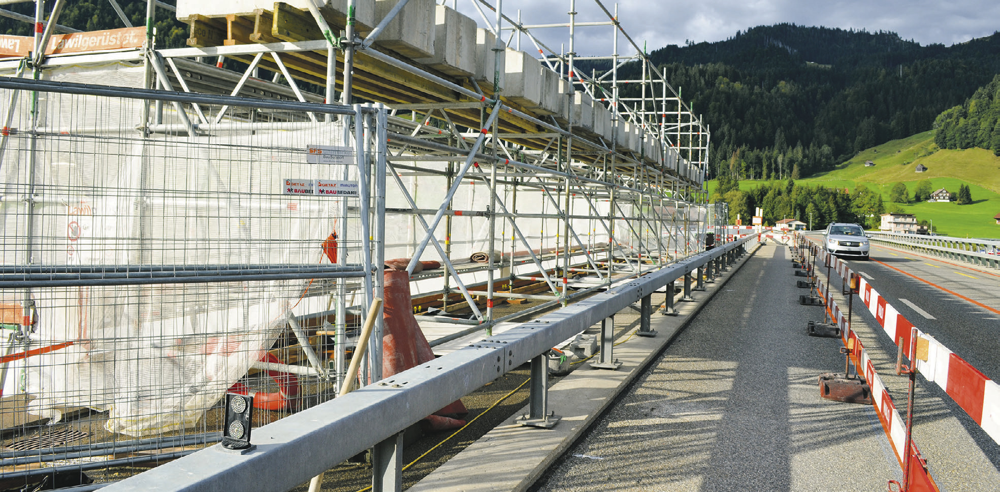 Auch Steinbach Viadukt  wird zurzeit saniert