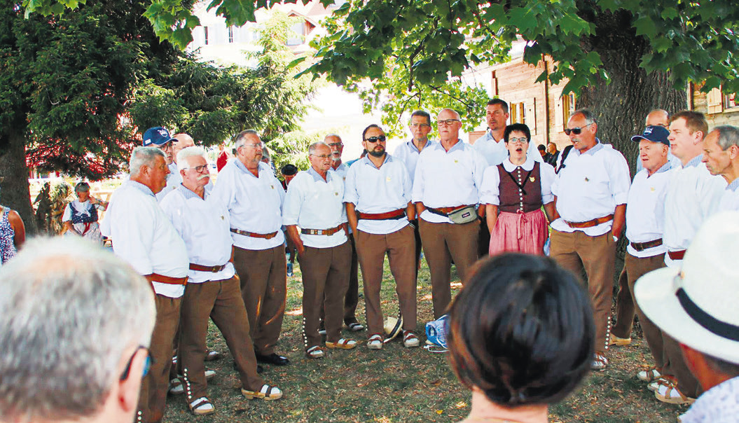 Das Fest am Sonntag  Revue passieren