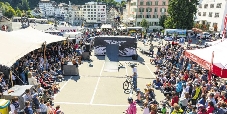 Gelungener Auftakt für Einsiedler Bike-Festival