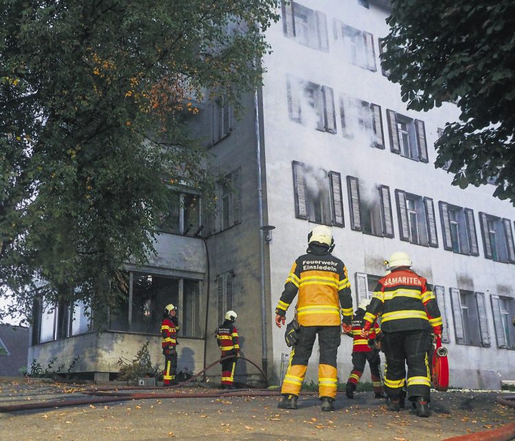 Brand im Einsiedlerhof