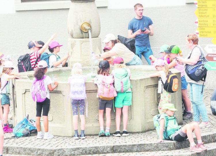 Spitzenwoche für Schulreisen  im Kanton Schwyz