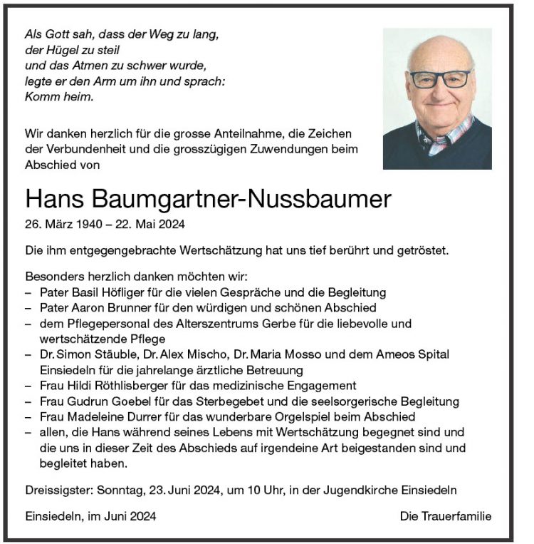 Hans Baumgartner-Nussbaumer