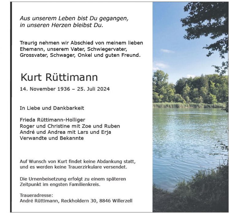 Kurt Rüttimann