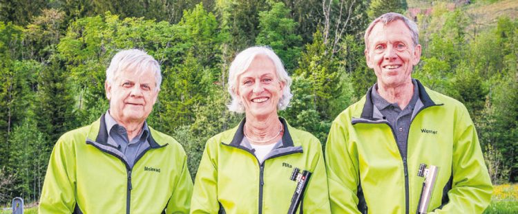 Hochstehender Sport der  Schwyzer Schützenveteranen