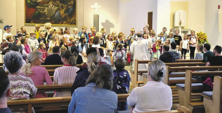 Segensfeier für die Kinder  zum Schulbeginn