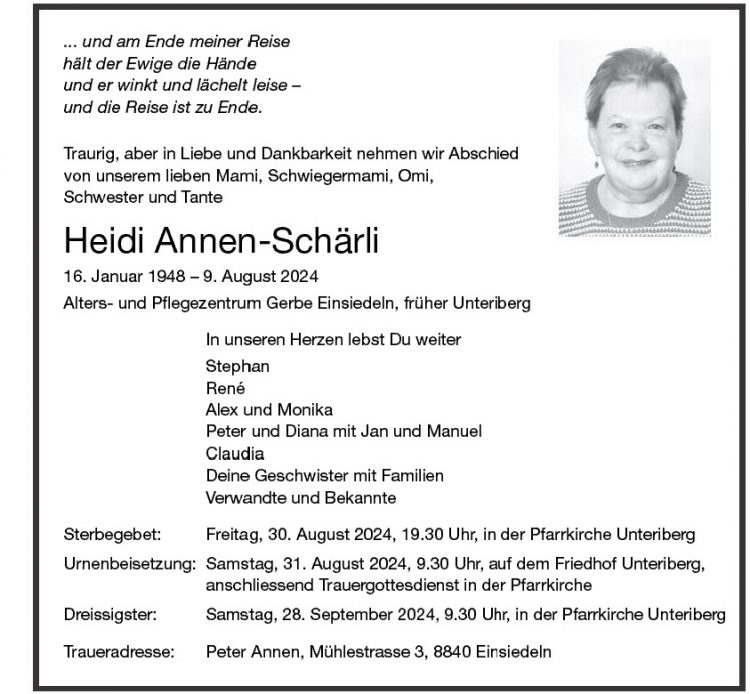 Heidi Annen-Schärli