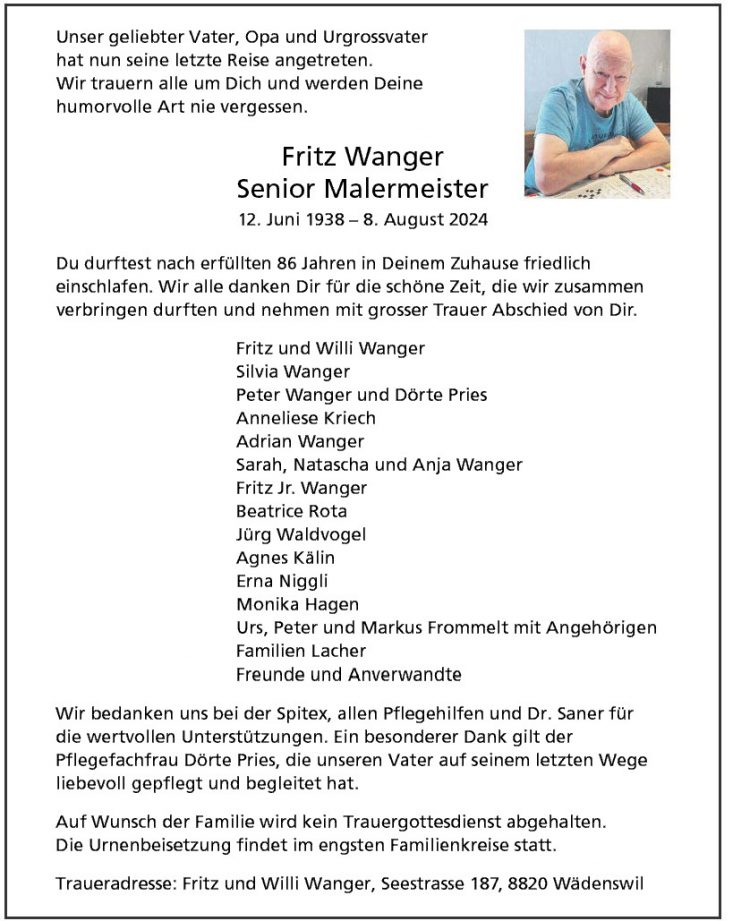 Fritz Wanger