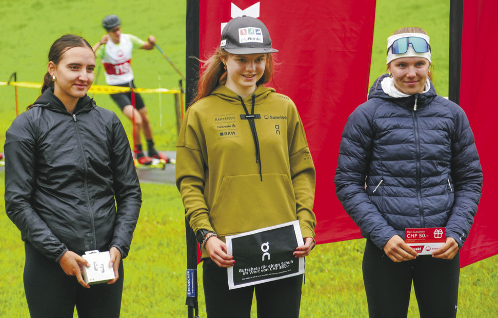 Lena Baumann gewinnt und  Pascal Müller fehlt eine Sekunde