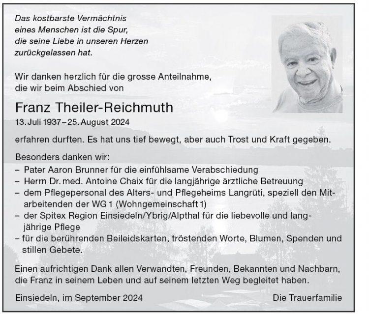 Franz Theiler-Reichmuth