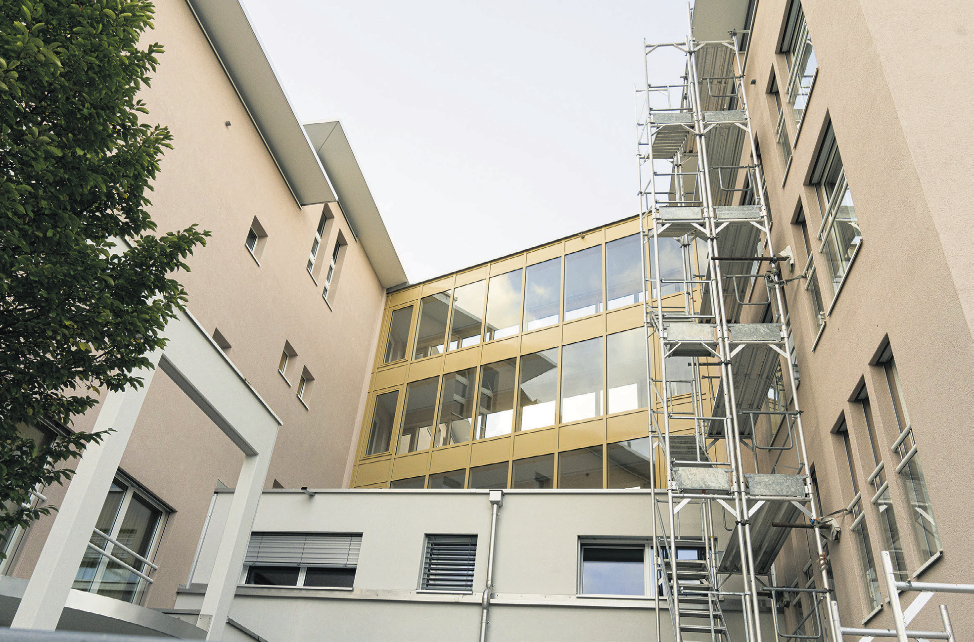 Einweihung der Passerelle  bei der BSZ Einsiedeln