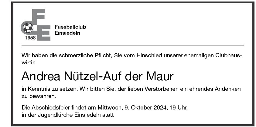 Andrea Nützel-Auf der Maur