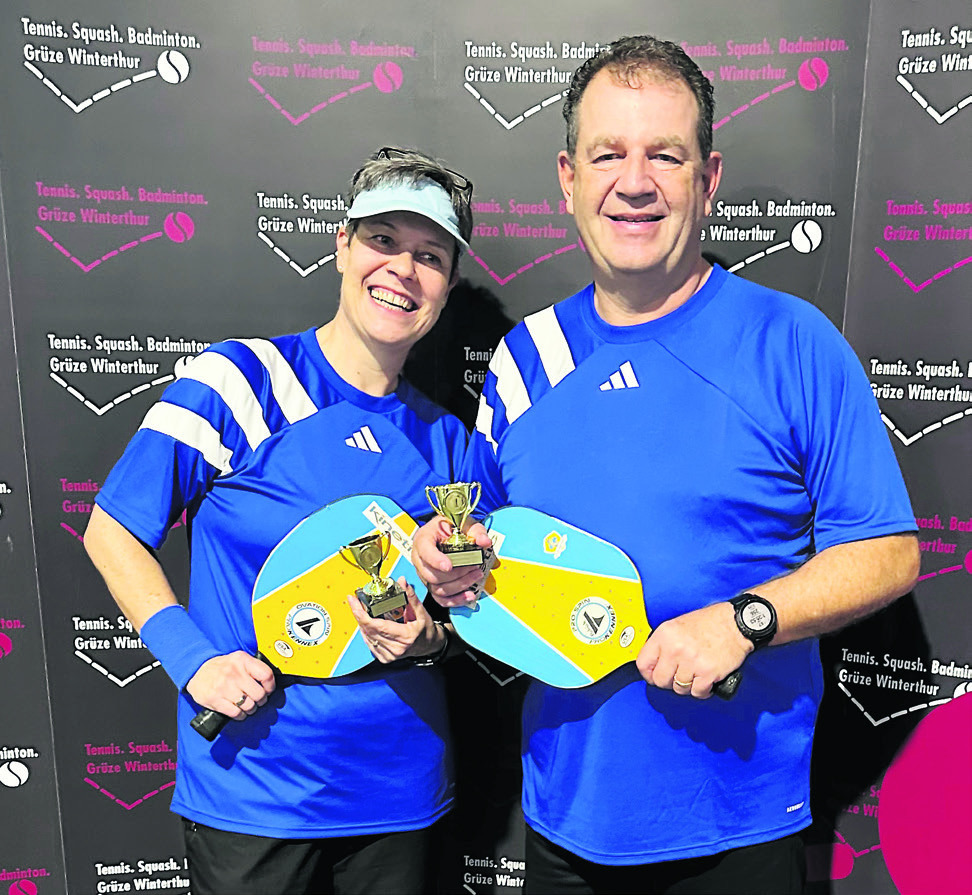 Die ersten Schweizermeister im Pickleball sind aus Alpthal